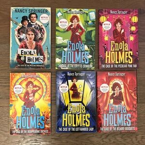 Enola Holmes book set (6 books)